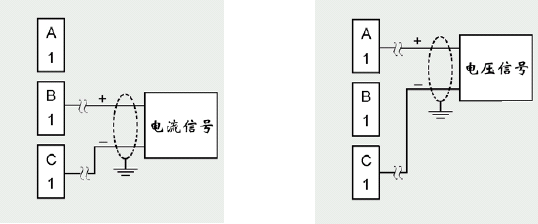 SWP-TSR200中長(zhǎng)圖彩色無(wú)紙記錄儀電流輸入接線