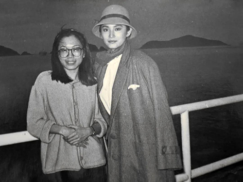 盧玉瑩和林青霞 盧玉瑩和林青霞