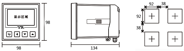 溶解氧在線監測儀外形尺寸