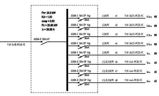 某電氣系統圖 某電氣系統圖